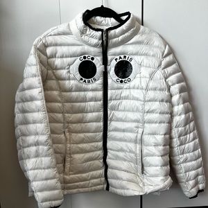 Nil & Mon Coco Paris White Puffer Jacket
